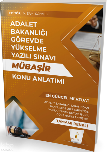 Pelikan Yayınevi GYS Adalet Bakanlığı Görevde Yükselme Yazılı Sınavı Mübaşir Konu Anlatımı