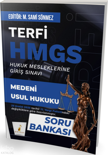 Pelikan Yayınevi Terfi HMGS Medeni Usul Hukuku Soru Bankası