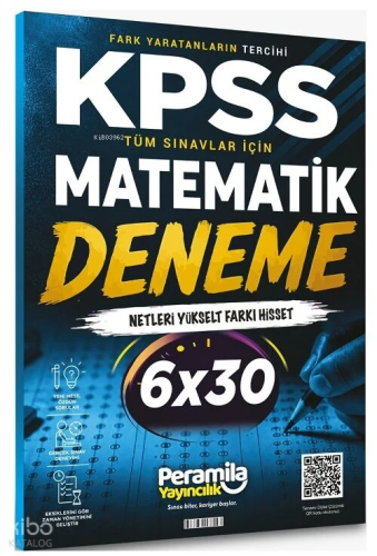 Peramila KPSS Matematik 6 Deneme Çözümlü