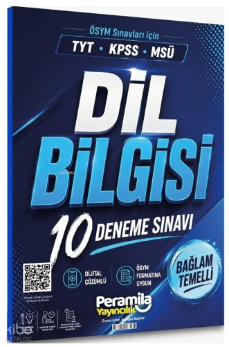 Peramila YKS TYT KPSS MSÜ Dil Bilgisi 10 Deneme Çözümlü