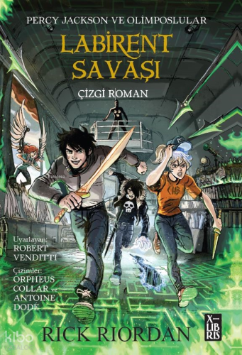 Percy Jackson ve Olimposlular Labirent Savaşı;Çizgi Roman