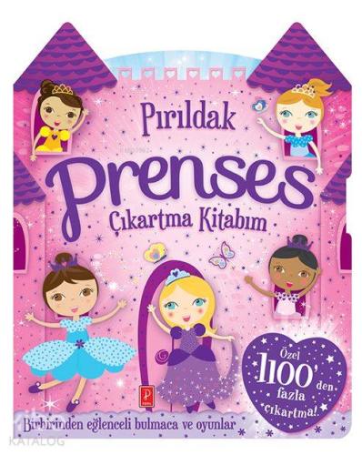 Pırıldak Prenses Çıkartma Kitabım
