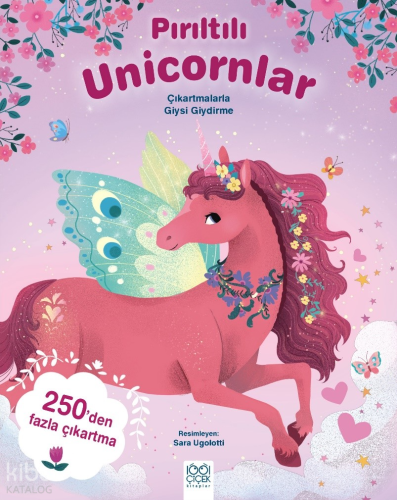 Pırıltılı Unicornlar – Çıkartmalarla Giysi Giydirme