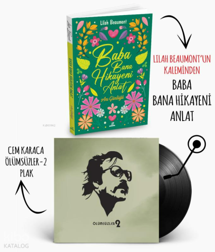 Plaklı Kitaplar - Baba Bana Hikayeni Anlat - Cem Karaca Ölümsüzler-2