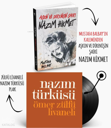 Plaklı Kitaplar - Nazım Hikmet - Nazım Türküsü Plak