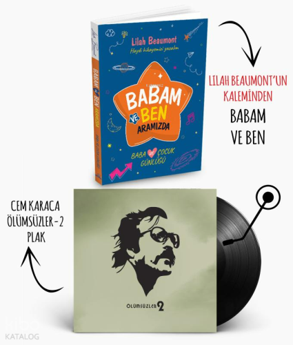 Plaklı Kitaplar - Oğlum ve Ben - Cem Karaca Ölümsüzler-2