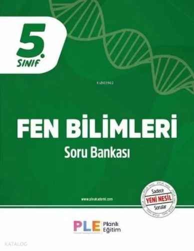 PLE - 5.Sınıf - Fen Bilimleri - Soru Bankası