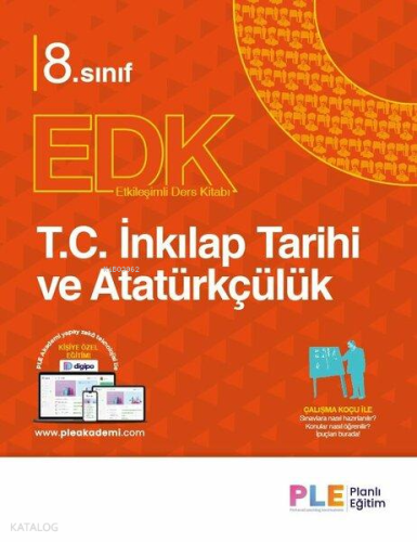 PLE - 8.Sınıf - İnkılap Tarihi Etkileşimli Ders Kitabı - Set