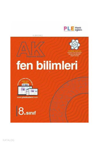 PLE Yayınları 8.Sınıf - Fen Bilimleri Alıştırma Kitabı
