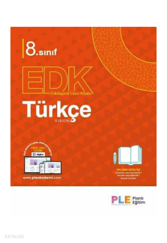 PLE Yayınları 8.Sınıf - Türkçe Etkileşimli Ders Kitabı - Set