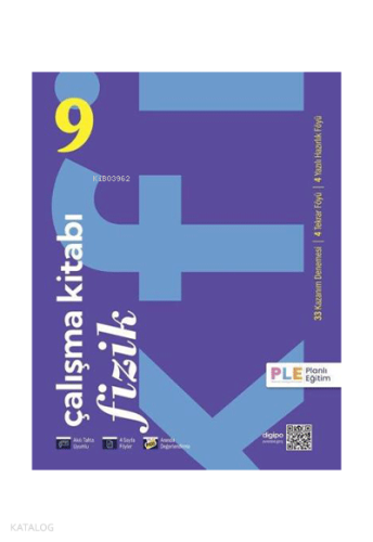 PLE Yayınları 9. Sınıf - Çalışma Kitabı - Kazanım Denemeleri - Fizik