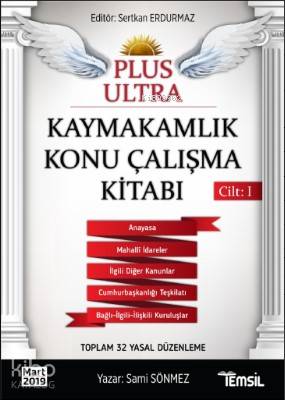 Plus Ultra Kaymakamlık Konu Çalışma Kitabı - Cilt 1