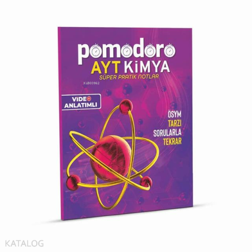 Pomodoro AYT Kimya Konu Soru Süper Pratik Notlar;ÖSYM Tarzı Sorularla Tekrar