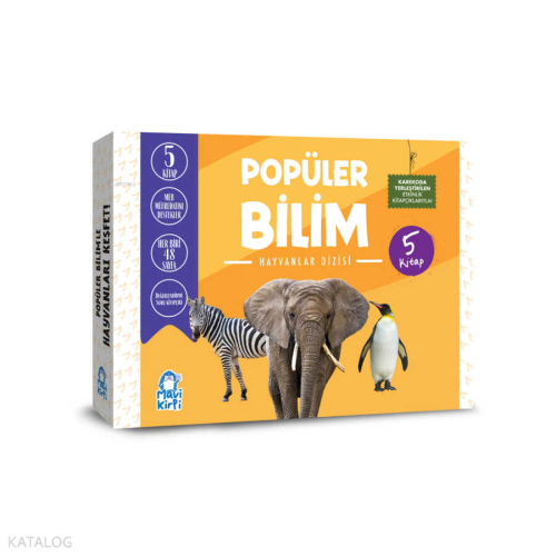 Popüler Bilim Hayvanlar Set (5 Kitap)