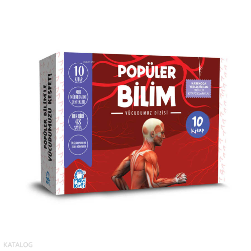 Popüler Bilim Vücudumuz Set (10 Kitap)
