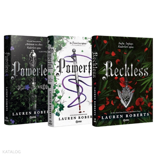Powerless - Powerfull - Reckless 3 Kitap (Ciltli) Set