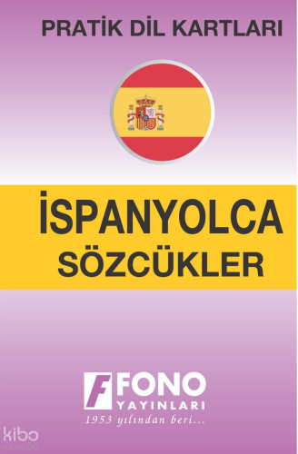 Pratik Dil Kartları - İspanyolca Sözcükler; Pratik Dil Kartları