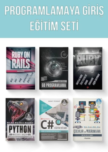 Programlamaya Giriş Eğitim Seti (6 Kitap Takım)