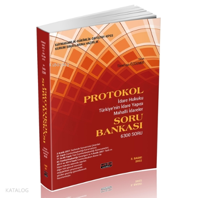 Protokol;;İdare Hukuku Soru Bankası