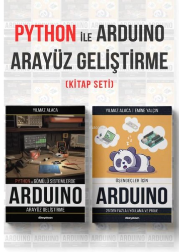 Python ve Arduino Arayüz Geliştirme Seti - 2 Kitap Takım - Kitapiks.co