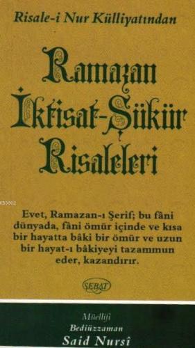 Ramazan İktisat-Şükür Risaleleri Cep 2.Hamur Kod 0046
