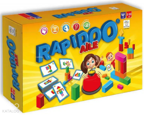 Rapidoo Aile - Dikkat Geliştiren Zeka Oyunu (3+ Yaş)