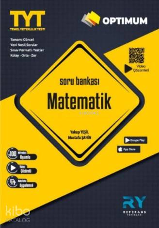 Referans Optimum TYT Matematik Soru Bankası Video Çözümlü 2021