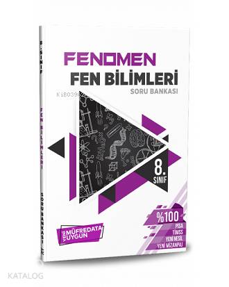 Referans Yayınları Fenomen 8.Sınıf LGS Fen Bilimleri Soru Bankası