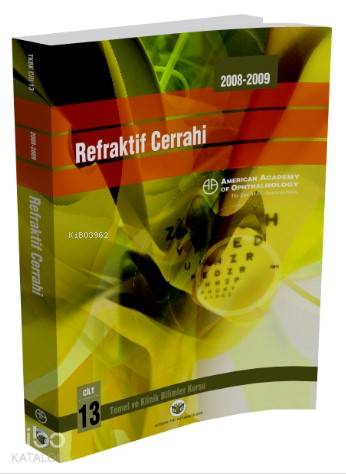 Refraktif Cerrahi; American Academy of Ophthalmology - Kitapiks.com