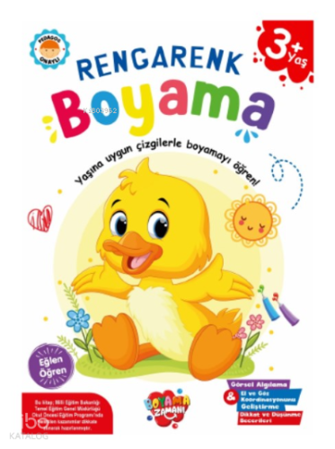 Rengarenk Boyama 3 Yaş