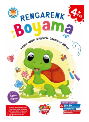 Rengarenk Boyama 4 Yaş