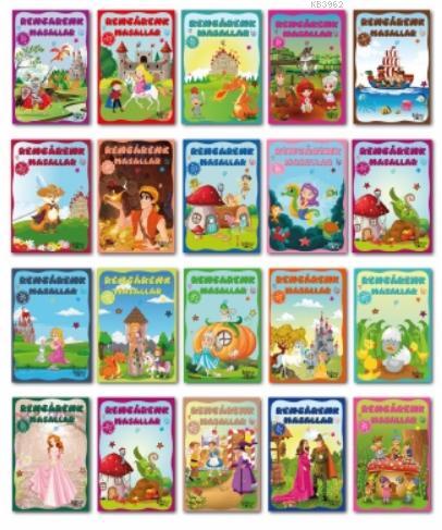 Rengarenk Masallar Seti (20 Kitap)
