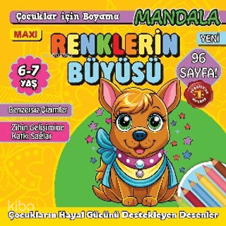 Renklerin Büyüsü Mandala 13