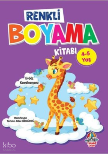 Renkli Boyama Kitabı 4-5 Yaş