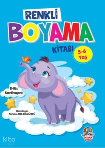 Renkli Boyama Kitabı 5-6 Yaş