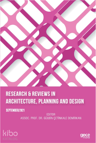 Research & Reviews in Architecture, Planning And Design ;September 2021