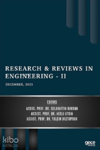Research & Reviews in Engineering - II - December 2021 - Kitapiks.com