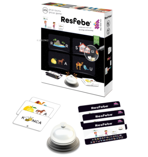 Resfebe Zeka ve Akıl Oyunu 6+ Yaş 2+ Oyuncu - Kitapiks.com