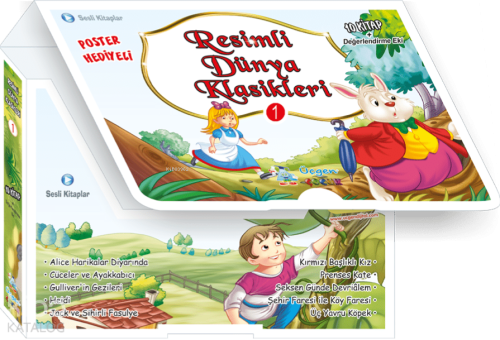 Resimli Dünya Klasikleri Seti 1 (Kutulu - 10 Kitap)