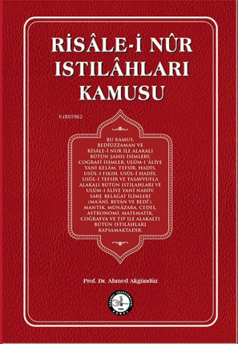 Risâle-i Nûr Istılâhları Kamusu
