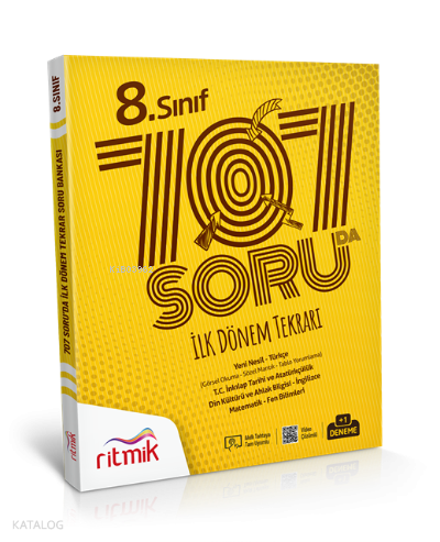 Ritmik - 8.Snf 707 Soruda İlk Dönem Tekrarı
