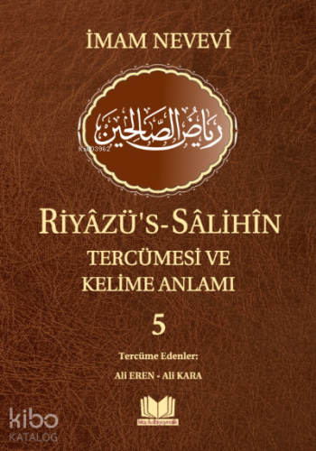 Riyazüs Salihin Tercümesi ve Kelime Anlamı 5