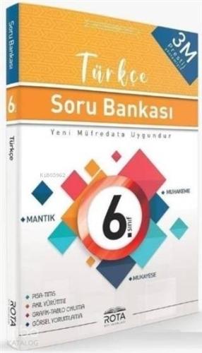 Rota Yayınları 6. Sınıf Türkçe Soru Bankası Rty Rota 