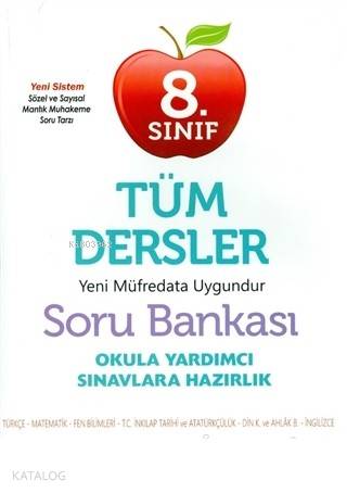Rota Yayınları 8. Sınıf LGS Tüm Dersler Soru Bankası RTY Rota 