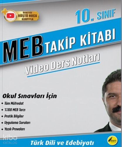 Rüştü Hoca 10. Sınıf Türk Dili ve Edebiyatı MEB Takip Kitabı