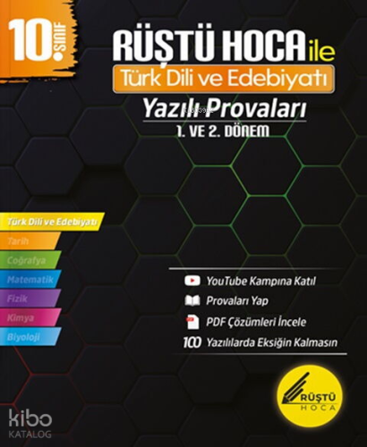 Rüştü Hoca 10. Sınıf Türk Dili ve Edebiyatı Yazılı Provaları