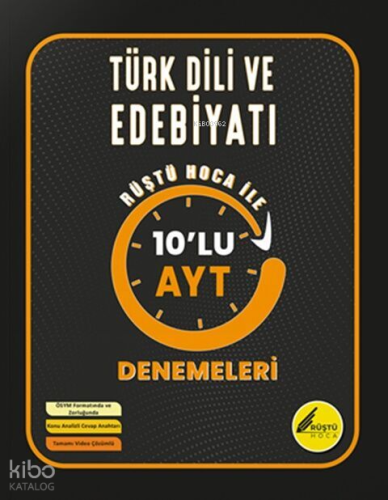 Rüştü Hoca AYT Türk Dili ve Edebiyatı 10 lu Denemeleri