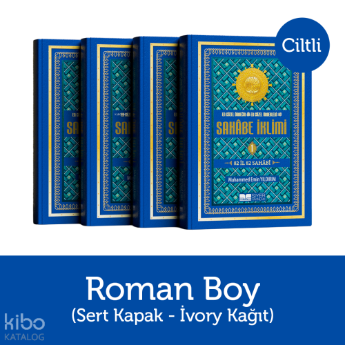 Sahabe İklimi (4 Cilt - Roman Boy - Ciltli)