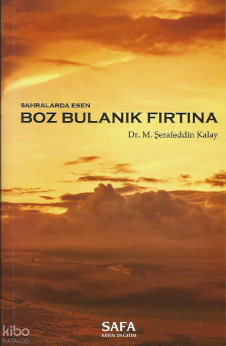 Sahralarda Esen Boz Bulanık Fırtına