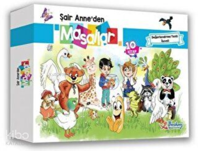 Şair Anne`den Masallar 10 Kitap